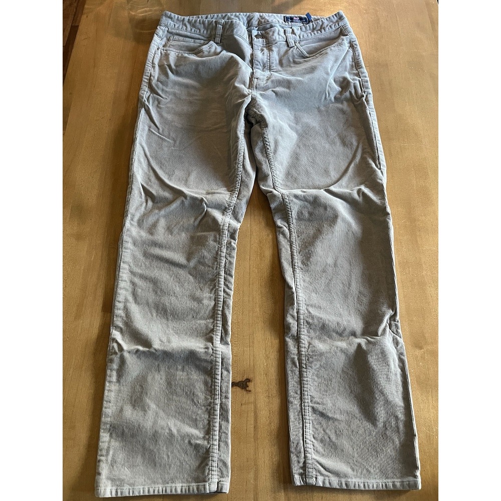 Vineyard Vines Pants Men's Size 36x30 Tan Beige Khaki Corduroy 5 Pocket Work‎